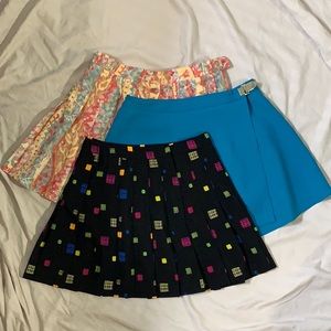 Three Short Skirts